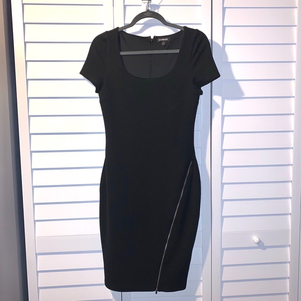 EXPRESS Midi dress w/ side zipper